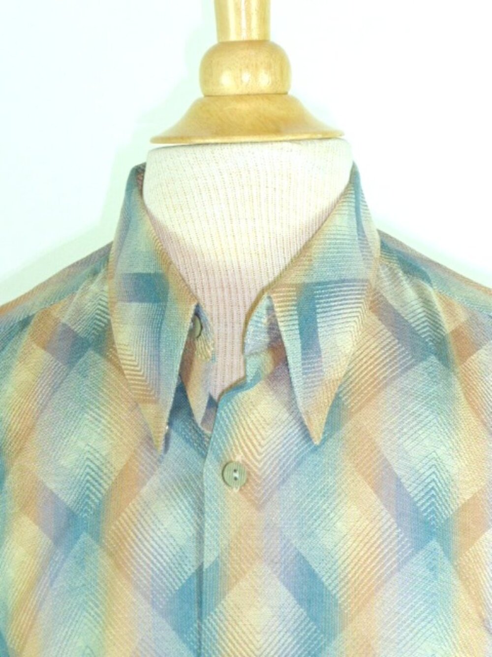 Jhane Barnes retro cotton shirt Japan M vintage